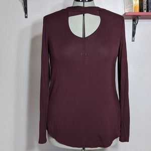 Gorgeous purple long sleeve top